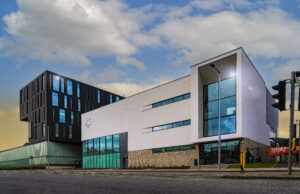 exterior shot of the stockport campus